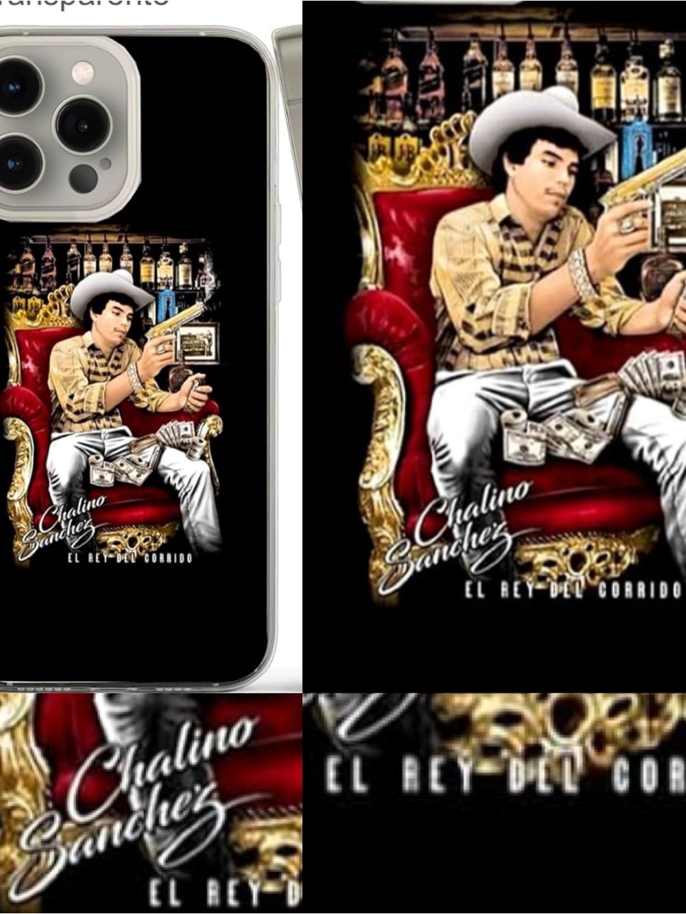 Chalino Sanchez I Phone 12 case